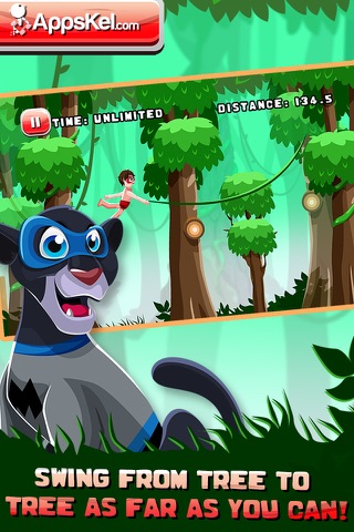 Super Hero Jungle Swing Shakers Story – The Rope Rush Games for Free screenshot 2