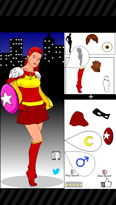 Screenshot #2 pour Create A Superhero