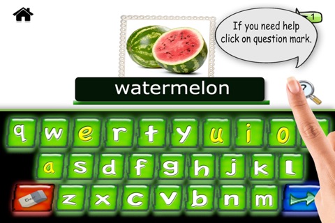 Autism App:  Learn To Spell Fruits screenshot 3