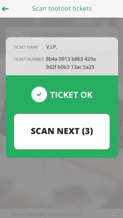 CheckTootoot - Ticket scanning