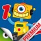 Robots & Numbers - games to learn numbers and practice counting, sums & basic maths for kids and toddlers (Premium)
