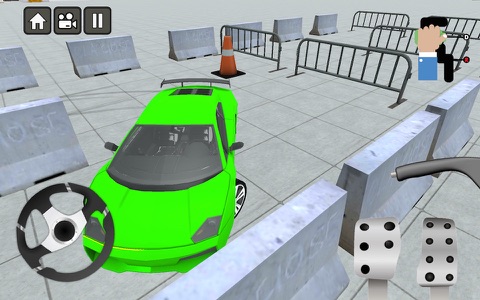 Lux Sport Car Park Simulation 2016 screenshot 2