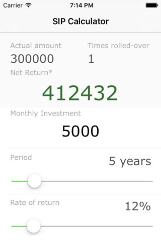 SIP - Calculator - náhled
