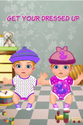 Game screenshot Twin Baby Care & Feeding hack