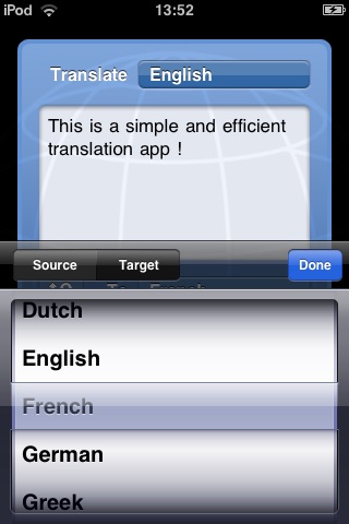 Translation Widget screenshot 2