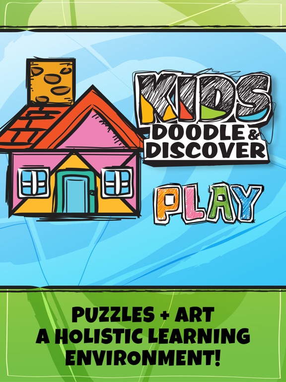 Kids Doodle & Discover: Houses, Cartoon Tangramのおすすめ画像1