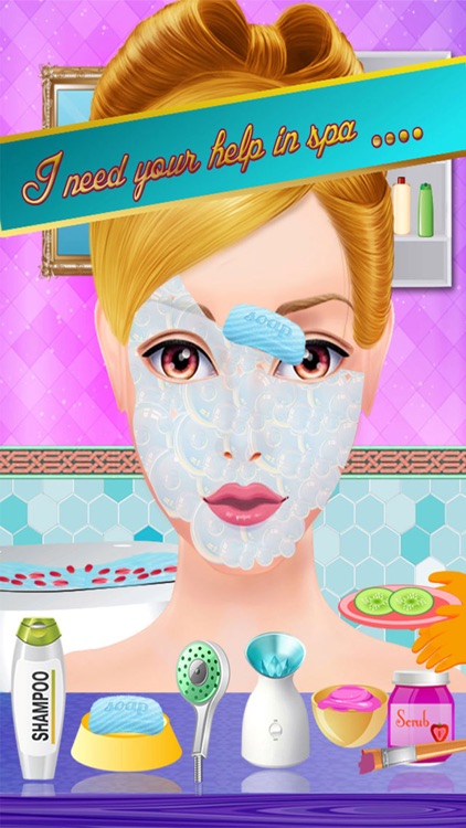 Beauty Queen Makeup Makeover & Dress up Salon Girls Game screenshot-4