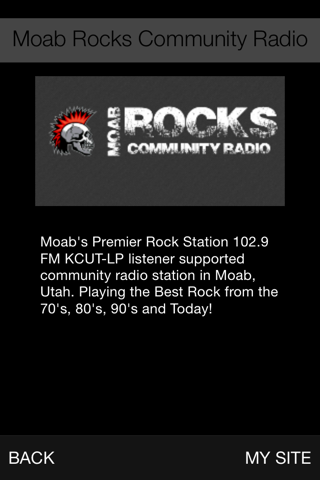 Moab Rocks Community Radio screenshot 3