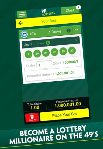 Paddy Power Lotteries screenshot 4