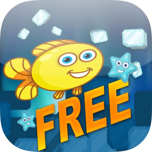 Ice Block Dash Free - Mr. Fish Get All The Starfishes Icon