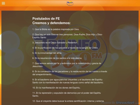 Screenshot #4 pour Triunfo 96.9 FM