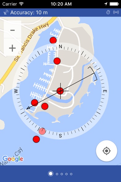 Screenshot of Nanny Cay Weather Station