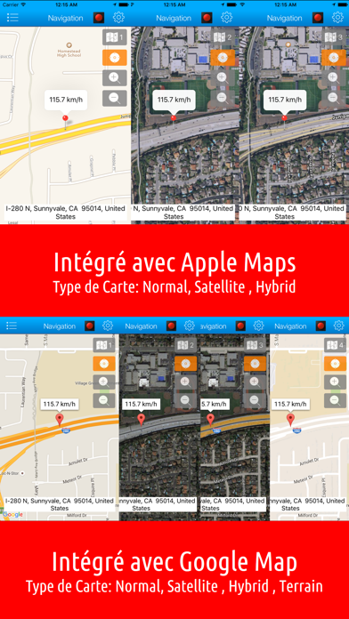 Screenshot #2 pour GPS Tracker－Suivi Mobile, routage d'enregistrement