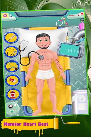 Ambulance Surgery Doctor – Crazy Surgeon Game for Kids screenshot 2