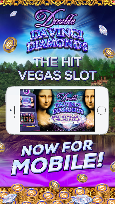 Double Da Vinci Diamonds: FREE Vegas Slot Game Screenshot