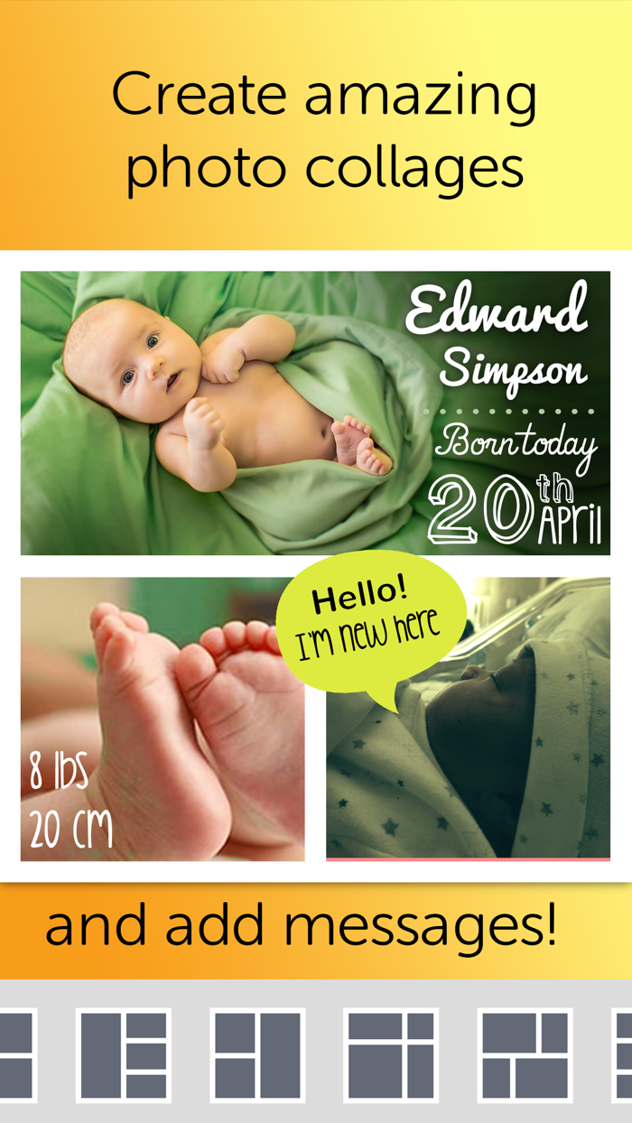 Baby Photo Editor FREE - Pregnancy and Baby Milestone pics