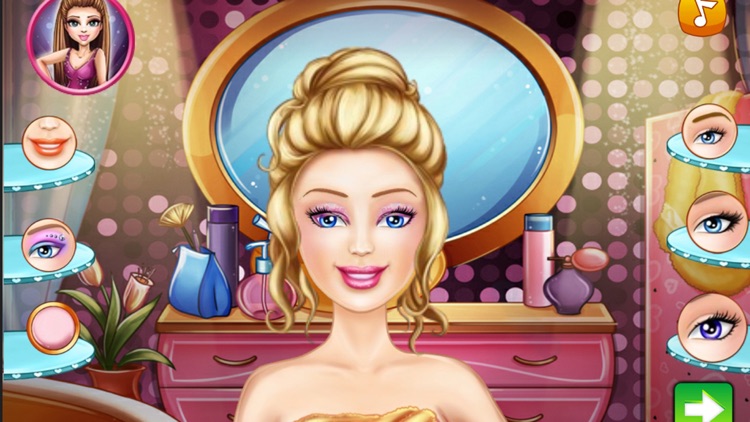 Beauty salon make up - Girls Games screenshot-4