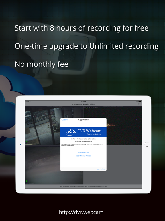 Screenshot #5 for DVR.Webcam - OneDrive Edition