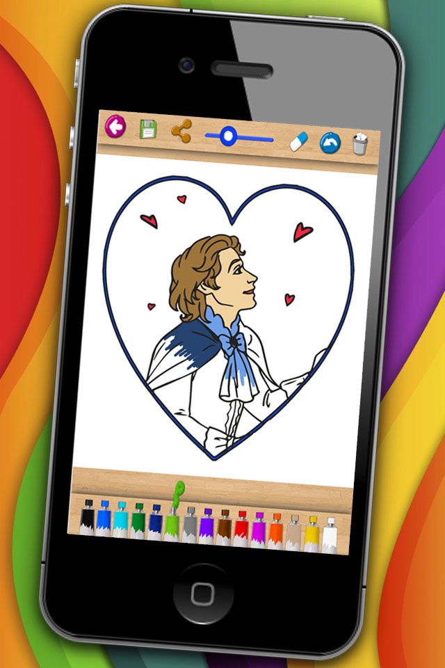 Cinderella Coloring book & Paint classic fairy tales for kids screenshot 2