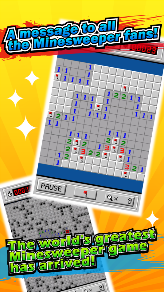 #1. Ultimate MineSweeper - LV 1000 - (iOS) 由: marge co., ltd.