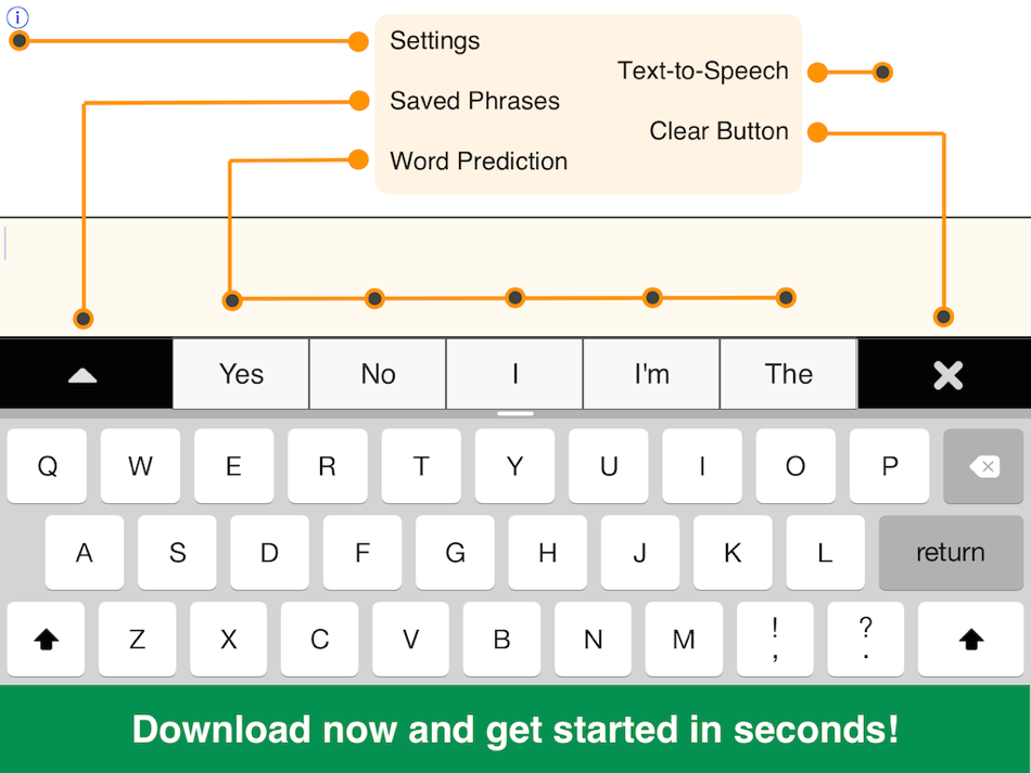 #5. Flip Writer AAC - Unique Supports for Speech, Hearing, and Complex Needs (iOS) 由: Navanit Arakeri