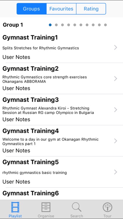 Gymnast Training