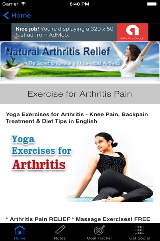 Natural Arthritis Relief Now screenshot 2