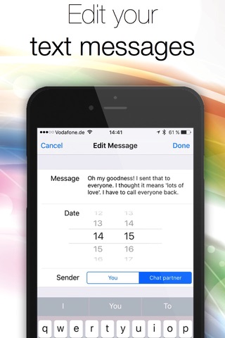 Prank for Kik - Create fake text messages to trick your friends and family screenshot 3