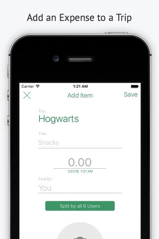 TripDiv - An Expense Splitting App screenshot 3