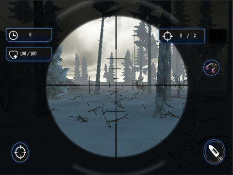 Sniper Deer Animal Hunt-ing : Shooting Jungle Wild Beast Challenge 3D iPad screenshot