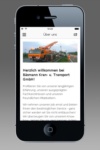 Bäsmann Kran- u. Transport screenshot 2