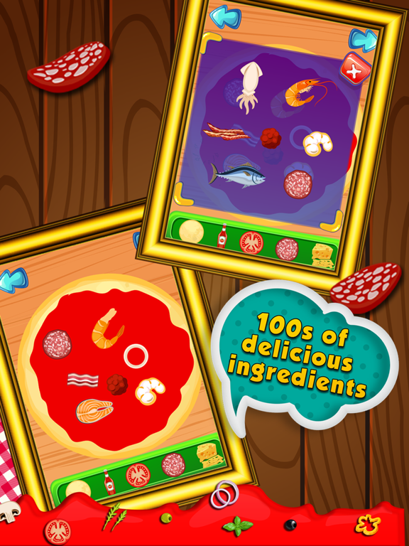 Pizza Fever-Free fun cooking game for kids & girls iPad screenshot