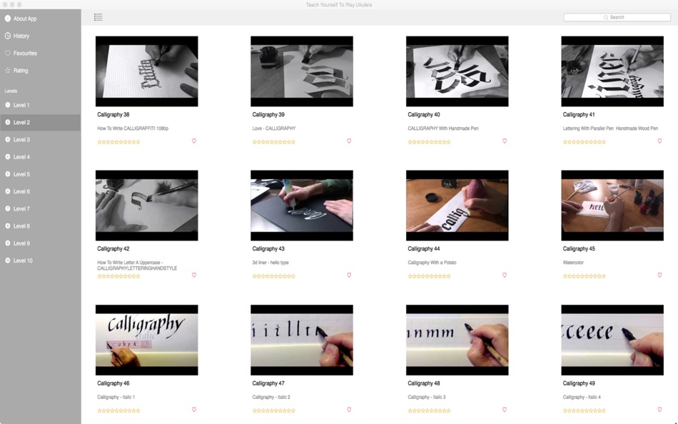 #4. Calligraphy (macOS) 由: ANTHONY PETER WALSH