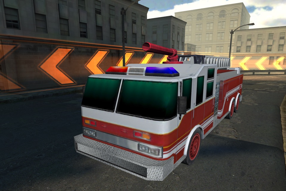 3D FireTruck Racing - eXtreme Emergency Race Trucks screenshot 3