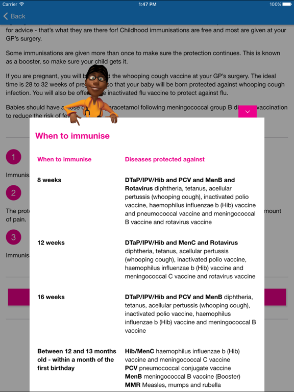 Screenshot #6 pour Child Health Guide Newham