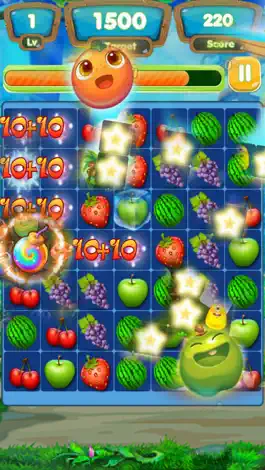 Game screenshot Fruit Match-3: Farm Line apk