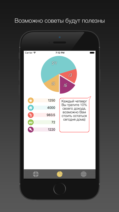 Screenshot #3 pour MyMoney - учет расходов