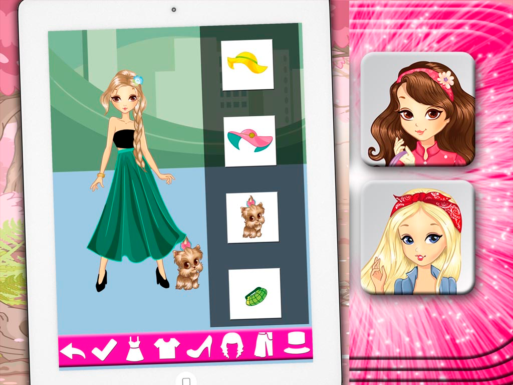 Fashion dress for girls - Games of dressing up fashion girls