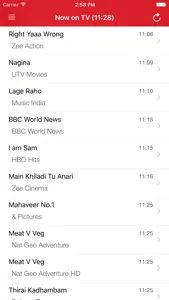 Indian Television Guide screenshot #4 for iPhone