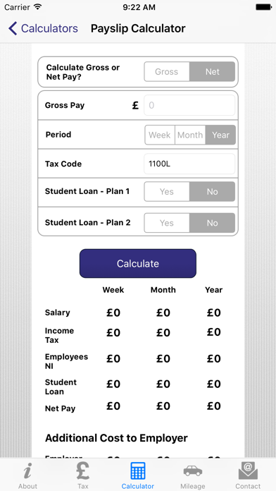 App screenshot