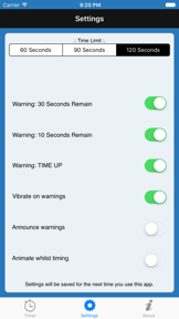 Game Turn Timer - for scrabble screenshot