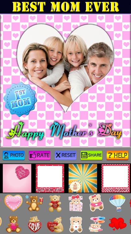 Mother's Day Greeting Cards and Stickers screenshot-4