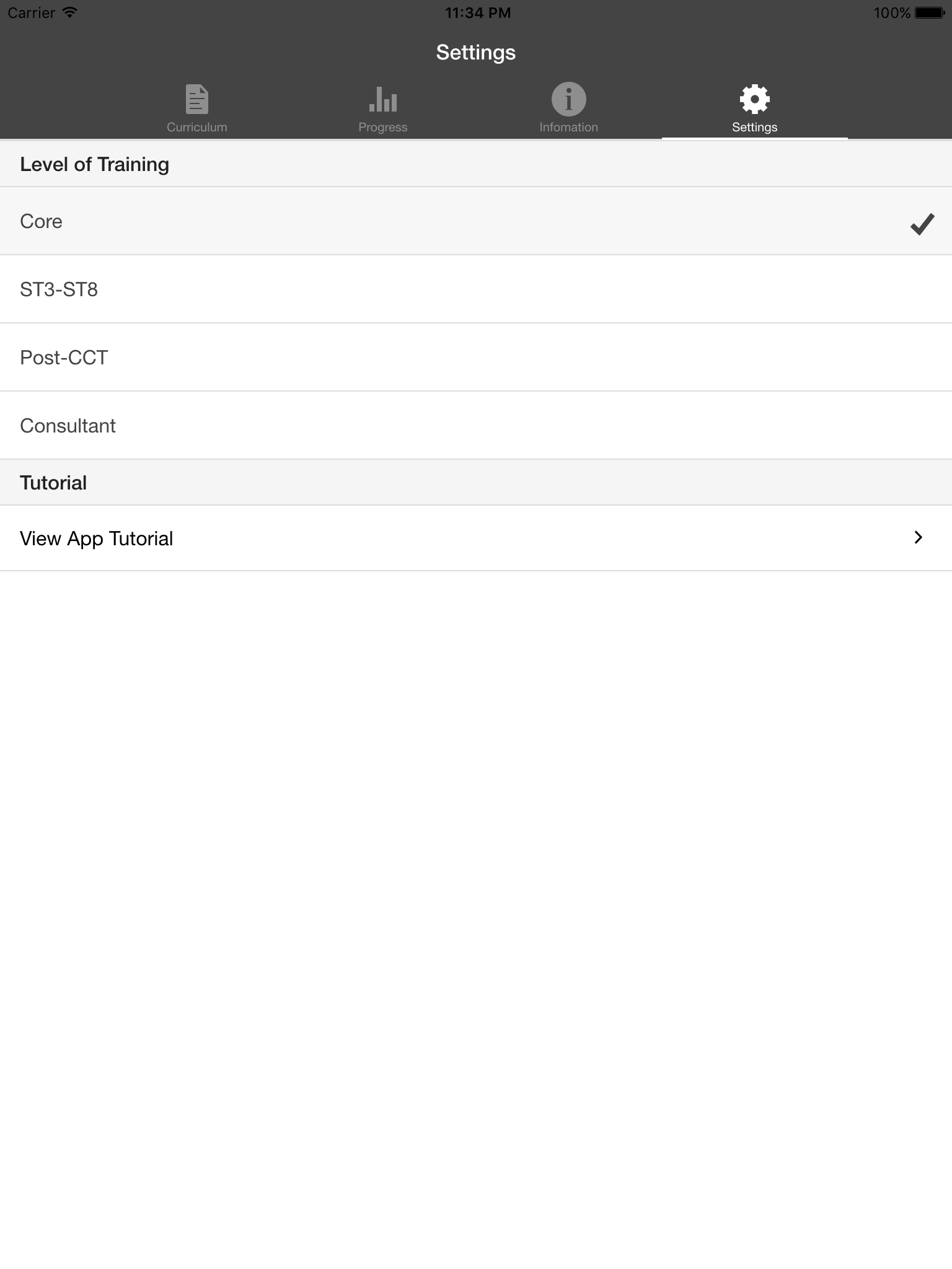 T&O Curriculum screenshot 9