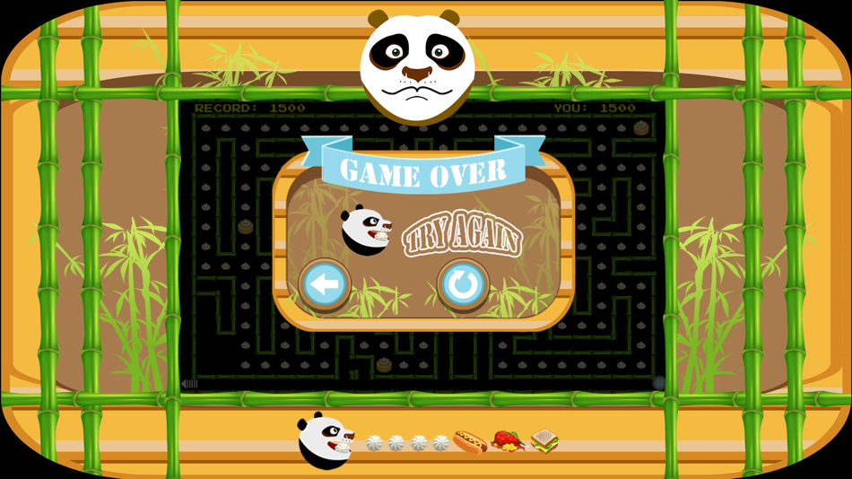 #1. Pac Panda - kung fu man and monsters in 256 endless arcade maze (iOS) 由: Nhon Nguyen