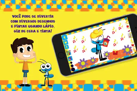 Colorindo com Bob Zoom