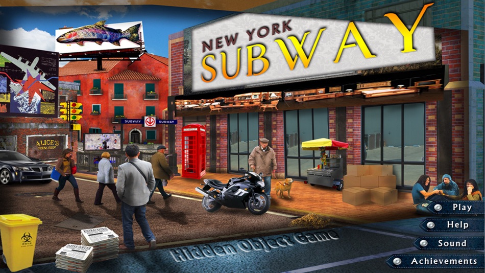 #3. New York Subway Hidden Object (iOS) 由: Big Leap Studios
