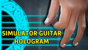 Simulator Guitar Hologram screenshot #1 for iPhone