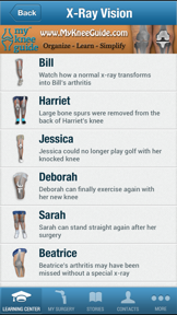 My Knee Guide screenshot