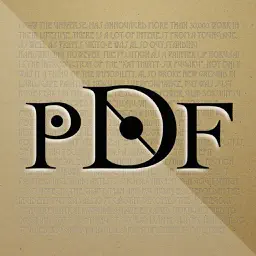 Old PDF Reader app icon
