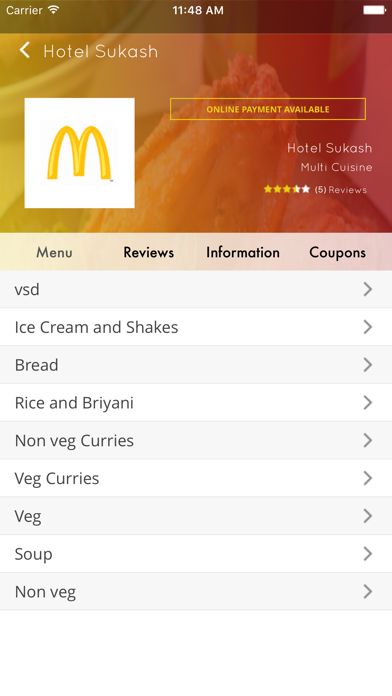 SmartEat screenshot